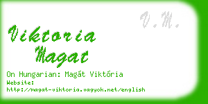 viktoria magat business card